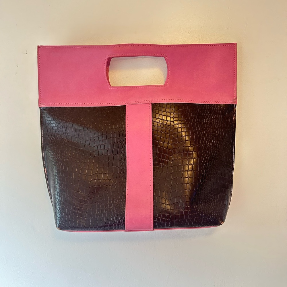 Maya Moon Pink Accent Handbag